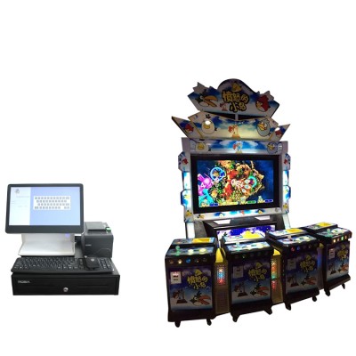 Casino Cashless Payment Management POS System and Card Reader For Fish table game machine POS